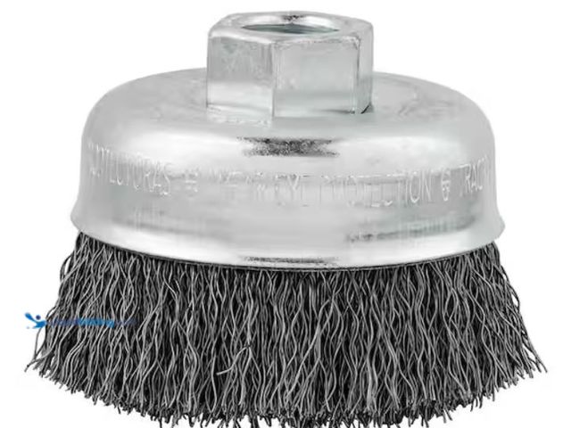 Lot 49-2006376 - Lot of (2) Milwaukee 3 in. Carbon Steel Crimped Wire Cup Brush, Model # 48-52-5060, Unused.  Ref#PA0...