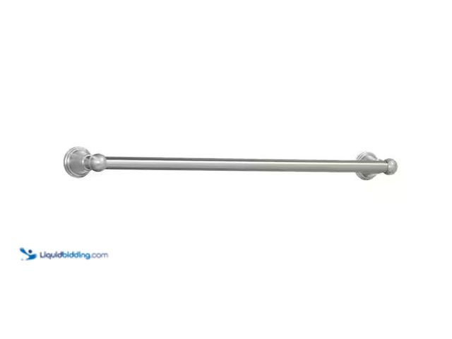 Lot 49-1576454 - Delta Crestfield 20 in. Shower Door Handle in Nickel (1-Pair) Model # SDBR003-BN-R1, Unused, Has Att...