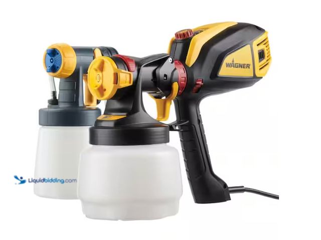 Lot 49-1622757 - Wagner Flexio 3500 Electric Handheld HVLP Paint Sprayer, Model # 2419306, Used, Powers on, Scuffs/sc...