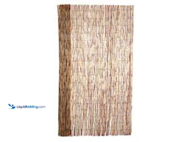 Lot 49-5461058 - Backyard X-Scapes
6 ft. H x 16 ft. L Bamboo Cocoa Peeled Reed Fence Panel Decorative Screen Fence f...