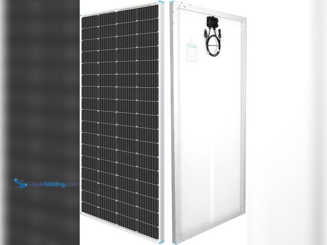 Lot 49-5424785 - Renogy Solar Panel 200 Watt 12 Volt, High-Efficiency Monocrystalline PV Module Power Charger for RV ...