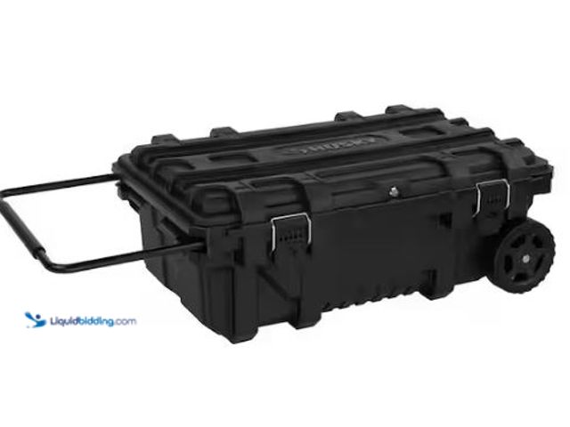 Lot 49-1569284 - Husky 36.5 in. Black Heavy Duty Medium Rolling Toolbox with Keyed Lock, Model # 999-8200, Slightly u...