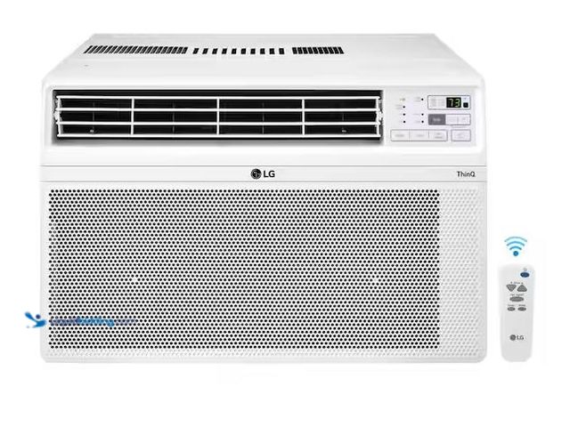 Lot 49-5551849 - LG
14,000 BTU 115-Volt Window Air Conditioner Unit Cools 700 sq. ft. with Wi-Fi, Remote, Dehumidifi...