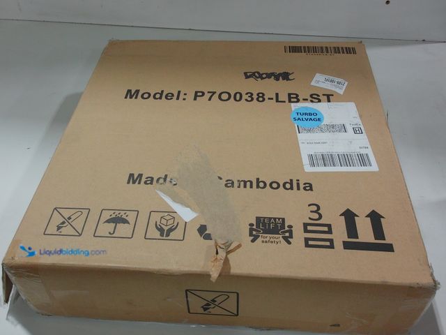 Lot 49-2024173 - Side table. Model #P7O038-LB-ST. Unused. Has attachments. Factory packed.   Ref#PA0924