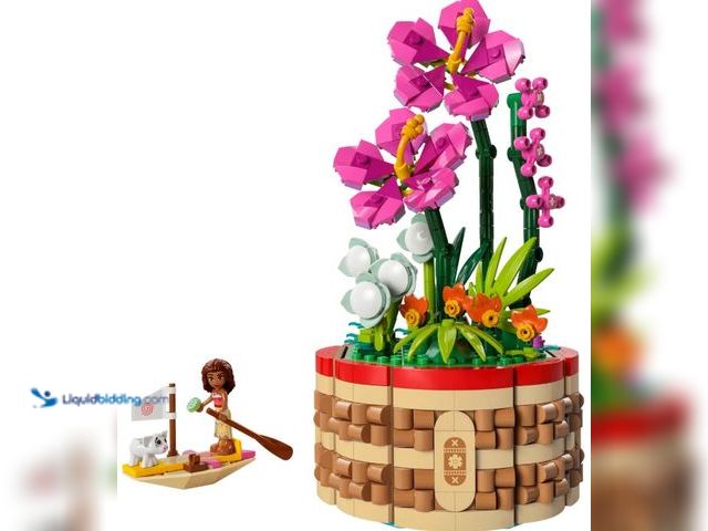 Lot 49-5445512 - LEGO Disney Moana's Flowerpot Buildable Flower Toy and Mini Doll 43252 New #LEGOS2025