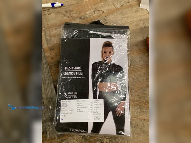 Lot 49-5436750 - Set of 3. (1) Adult S/M Mesh shirt costume. (2) Adult L/XL Mesh shirt costume. Unused.