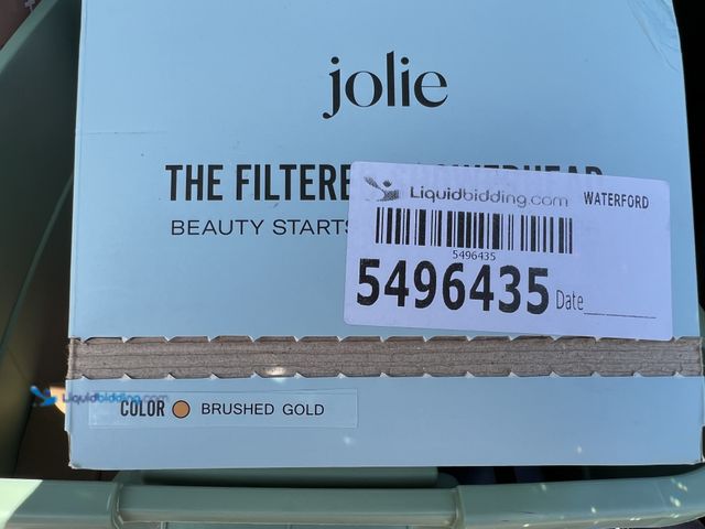 Lot 49-5496435 - 1 New Jolie filtered showerhead.  Box has been opened.  Manufacture date 11/15/2024.