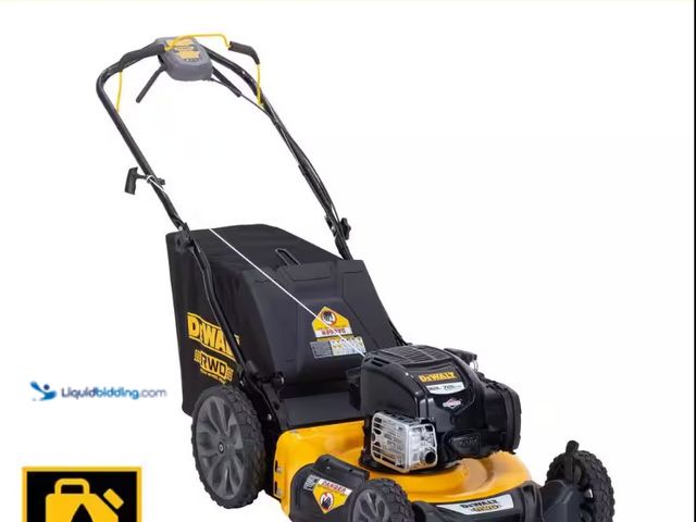 Lot 49-5556934 - DEWALT
21 in. 163cc Briggs and Stratton 725Exi Engine Rear Wheel Drive 3-in-1 Gas Self Propelled Wa...