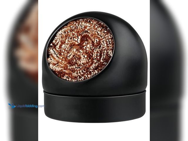 Lot 49-1569099 - Lot of (4) Soldering Iron Tip Cleaner Non-Slip Solder Tip Cleaning Wire Ball & Base Holder Soft Coil...