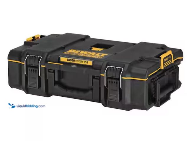 Lot 49-2006594 - DEWALT TOUGHSYSTEM 2.0 22 in. W Small Modular Tool Box, Model # DWST08165, Unused, Has attachments. ...
