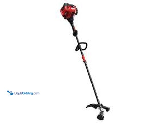 Lot 49-5462018 - Troy-Bilt 25 cc Gas 2-Stroke Straight Shaft Trimmer with Attachment Capabilities. Model # TB252S. Us...