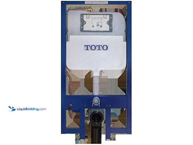 Lot 49-5446778 - TOTO TWT172M DuoFit In-Wall Tank Unit for Wall-Hung Toilets with Copper Supply Line N/A. Item is use...