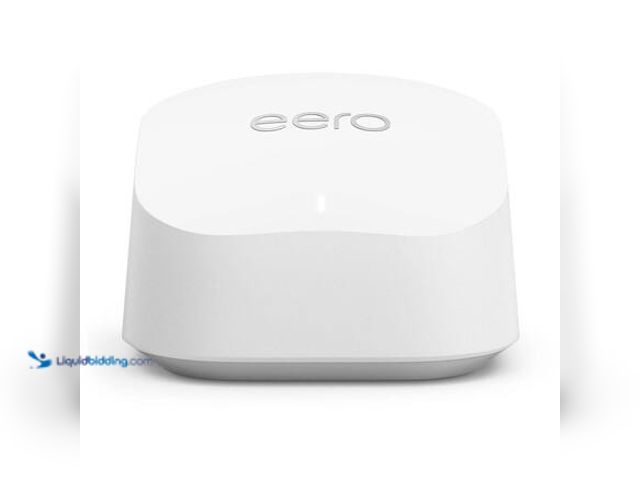 Lot 49-5581618 - EERO 6+ mesh Wi-Fi router say goodbye to wifi dead spots coverage up to 1,500 sq. ft. Connect 75+ de...