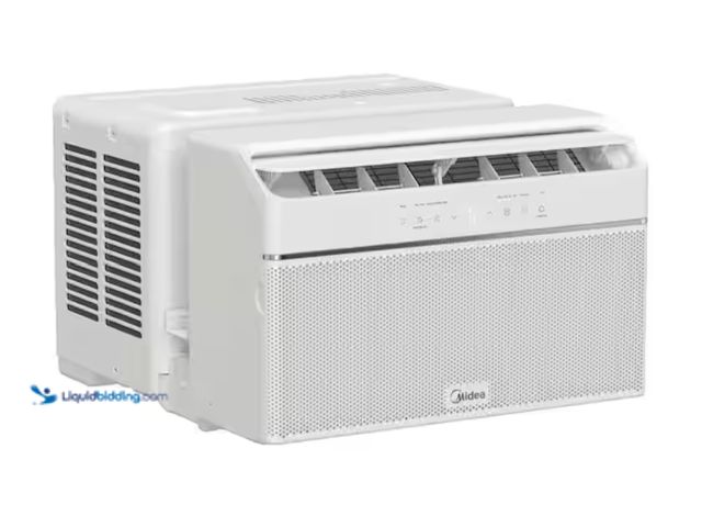 Lot 49-2000104 - Midea 12,000 BTU U+ Smart Inverter Window AC Cools up to 550 sq ft. Dual filtration, Remote, Timer, ...
