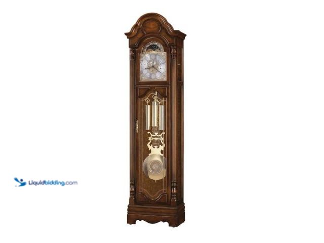Lot 49-1574803 - NEEDS REPAIR - Howard Miller Redmond Grandfather Clock, Model # 660-272, Unused, Has attachments, Un...