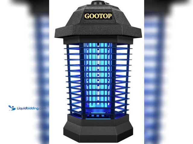 Lot 49-5436533 - GOOTOP Bug Zapper Outdoor, Mosquito Zapper, 3 Prong Plug in Electric Fly Zapper, Mosquito Killer, Fl...