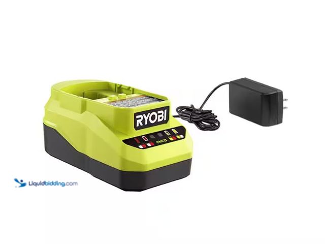Lot 49-5560177 - RYOBI
ONE+ 18V Lithium-Ion Charger. Model # PCG002. New