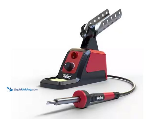 Lot 49-1579029 - Weller Corded Electric Soldering Iron Station with WLIR60 Precision Iron Model # WLSK6012HD, Used, H...