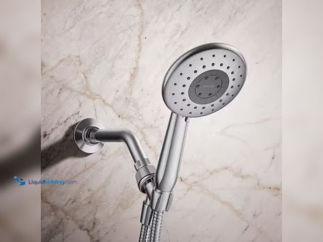 Lot 49-1578173 - KOHLER Daisy field 6-Spray Wall Mount Handheld Shower Head 1.8 GPM in Polished Chrome, Model # K-R24...