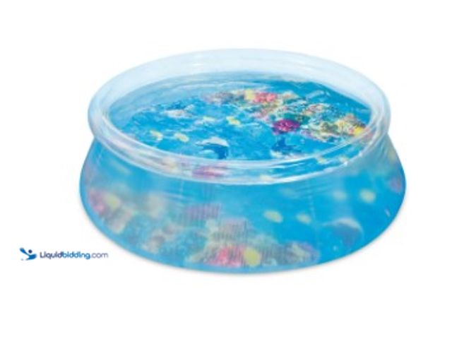 Lot 49-1625768 - Bluescape 3D Swift Set Pool, Model # P10108308-0126-KENDAL, Slightly used.   Ref#WM0703