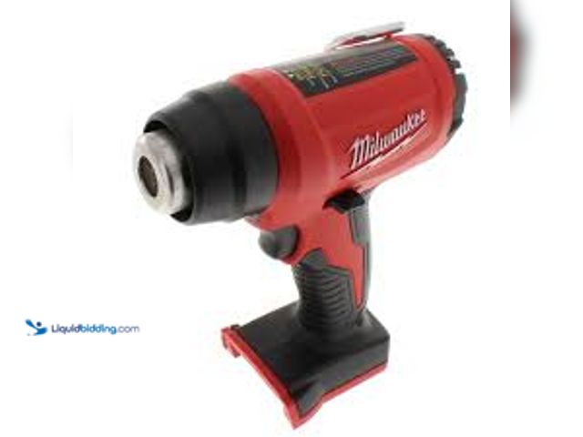 Lot 49-5435288 - Milwaukee
M18 18V Lithium-Ion Cordless Compact Heat Gun (Tool-Only) (opened to view) New (tested wo...