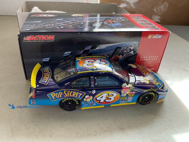 Lot 49-5350429 - Other ACTION RACING #43 JEFF GREEN POP SECRET 1/24 SCALE DIECAST CAR IN ORIGINAL BOX