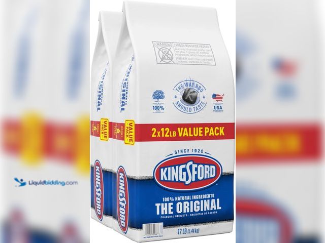 Lot 49-5410814 - Kingsford Original Charcoal Briquettes, BBQ Charcoal for Grilling 12 Pounds Each (Pack of 2) [ASIN: ...
