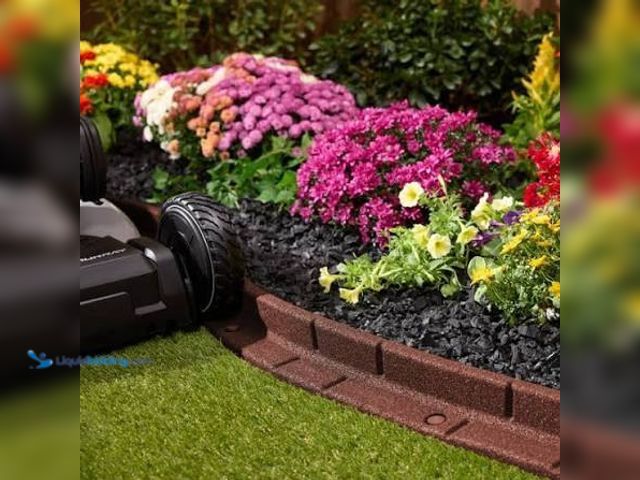 Lot 49-3563499 - QTY 4 - GroundSmart 4' Roman Brick Rubber Landscape Edging, 2 pack. Model 990426418. Unused