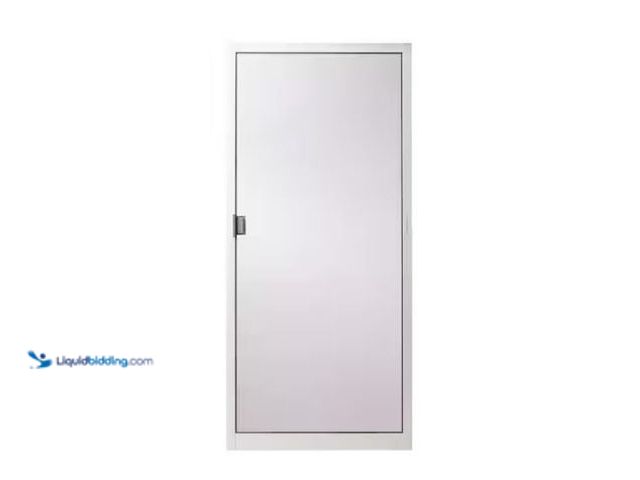 Lot 49-1549973 - Patio Sliding Door Kit Including: Andersen 71-1/4 in. x 79-1/2 in. 400 Series White Universal French...