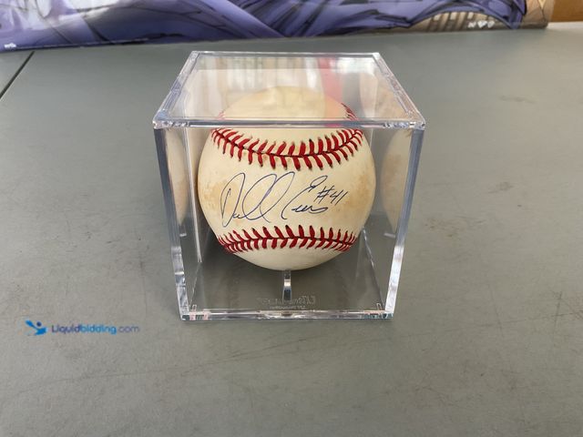 Lot 49-1820855 - COLLECTIBLE AWESOME DETROIT TIGERS AUTOGRAPHED OFFICIAL MLB BASEBALL BY DARRELL EVANS. WITH JSA CERT...