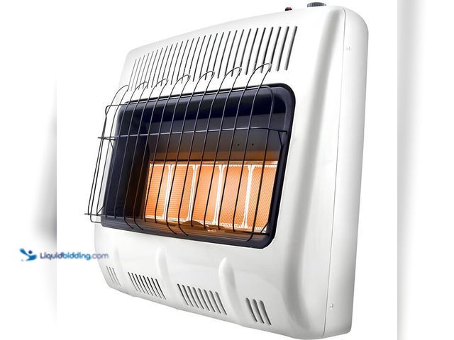 Lot 49-3539879 - Mr Heater 30000 BTU Vent Free Radiant Dual Fuel Heater. SKU# F299430. Used with no hardware