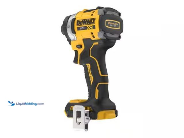 Lot 49-1625415 - DEWALT 20V MAX XR Cordless Impact Driver (Tool Only), Model # DCF860B, Slightly used, Powers on. (NO...