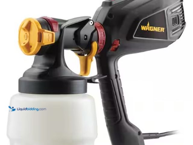 Lot 49-1625680 - Wagner Flexio 2500 Electric Handheld HVLP Paint Sprayer, Model # 2409509, Unused, Has attachments, P...