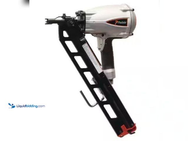 Lot 49-2022305 - Paslode Pneumatic 3-1/2 in. 30 degree Air Corded PowerMaster Plus Clipped-Head Framing Nailer, Model...