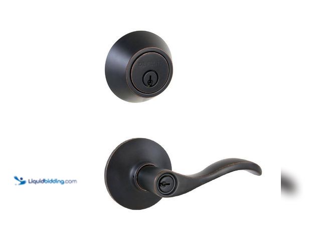 Lot 49-5440081 - Defiant
Naples Aged Bronze Combo Pack with Single Cylinder Deadbolt Used