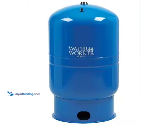 Lot 49-1623614 - Water Worker 44 Gal. Pressurized Well Tank, Model # HT44B, Slightly used, Scuffs/Scratches, Shipping...