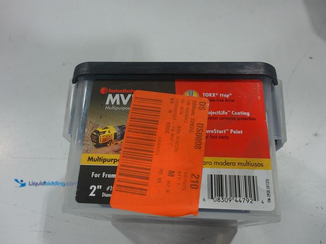 Lot 49-2026219 - FASTENMASTER 2 inch Wood Screw 250 Piece. Model #FMMVP002-250. New.  Ref#LBStorage