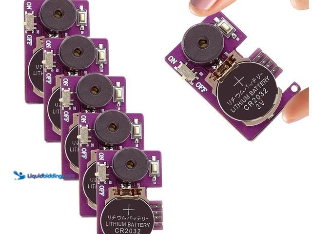 Lot 49-1530788 - Lot of (12) Cricket Noise Maker Prank - Hidden Prank Device with 3-Month Beeping, Office & Home Gags...