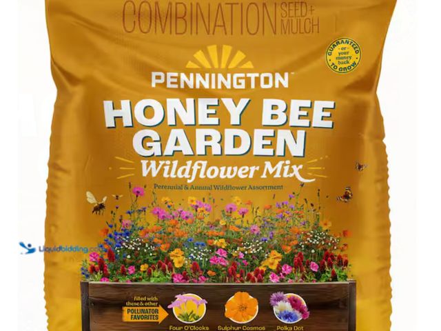 Lot 49-2000163 - Lot of (8) bags of Pennington 2 lb. Wildflower Garden Mix, Model # 100552434, New.   Ref#HD0629