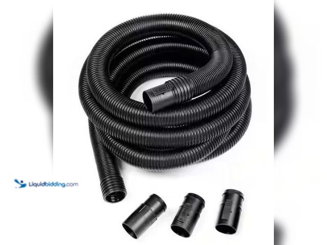 Lot 49-1549279 - RIDGID 2-1/2 in. x 13 ft. LA2521 DUAL-FLEX Locking Vacuum Hose Kit Accessory Shop Vacuum Attachment ...