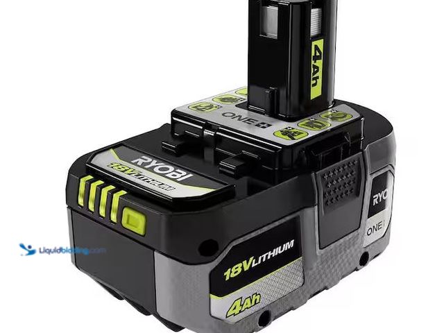 Lot 49-5573402 - RYOBI
ONE+ 18V Lithium 4.0 Ah Battery, Unused, Works