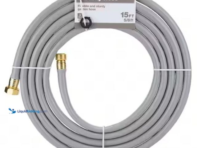 Lot 49-1565966 - Lot of (3) Utility Hose 5/8 in. x 15 ft. Light Duty, Model # CHDUB58015CC, Unused.  Ref#SR1230