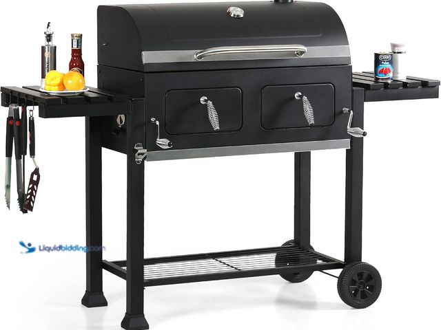 Lot 49-5460929 - Captiva Designs Extra Large Charcoal BBQ Grill with Oversize Cooking Area(794 SQIN), Outdoor Cooking...
