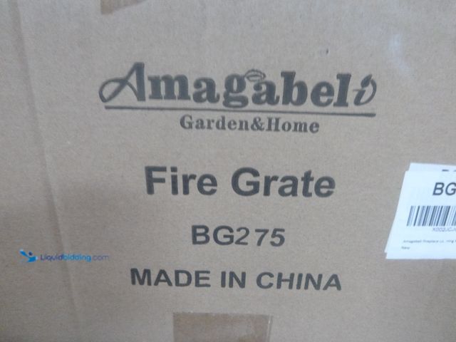 Lot 49-1518369 - Amagabeli Fireplace Log Grate Round 27 inch Heavy Duty Model #BG275, New  Ref#MTMED0624