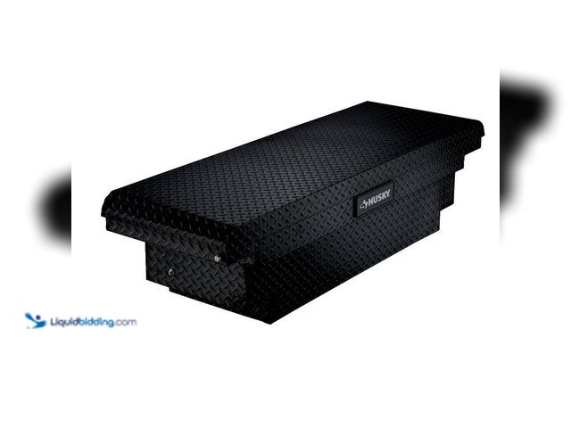 Lot 49-5487775 - Husky
61.86 in. Matte Black Aluminum Low Profile Mid-Size Crossbed Truck Tool Box New