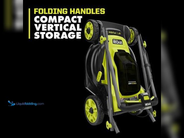 Lot 49-5544491 - RYOBI ONE+ HP 18V Brushless 16 in. Cordless Battery Walk Behind Push Lawn Mower (Tool Only). Model #...