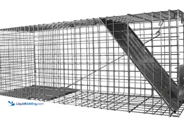 Lot 49-2006305 - Havahart Large 1-Door Professional Live Animal Cage Trap for Raccoon, Opossum, Groundhog, and Feral ...