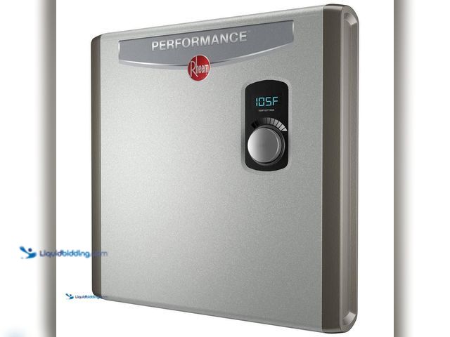 Lot 49-5581741 - Rheem Performance 24 kW 4.68 GPM 240V Self-Modulating Electric Tankless Water Heater. Model # RETEX-...
