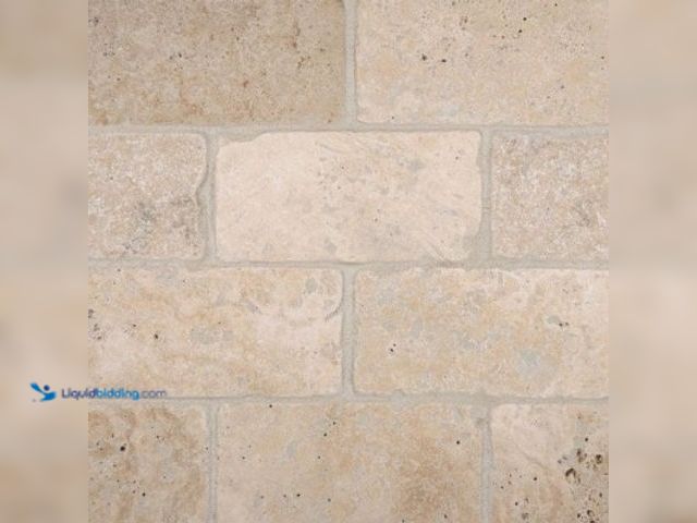 Lot 49-2025544 - Approx. (51) sq. ft. of MSI Bologna Chiaro 3 inch x 6 inch Travertine Subway Tile for Kitchen Backsp...