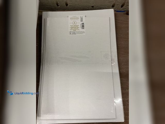 Lot 49-3529163 - 5ct Assorted Christmas Gift Box White - Wondershop™: Variety Pack for Presents New (2packs)